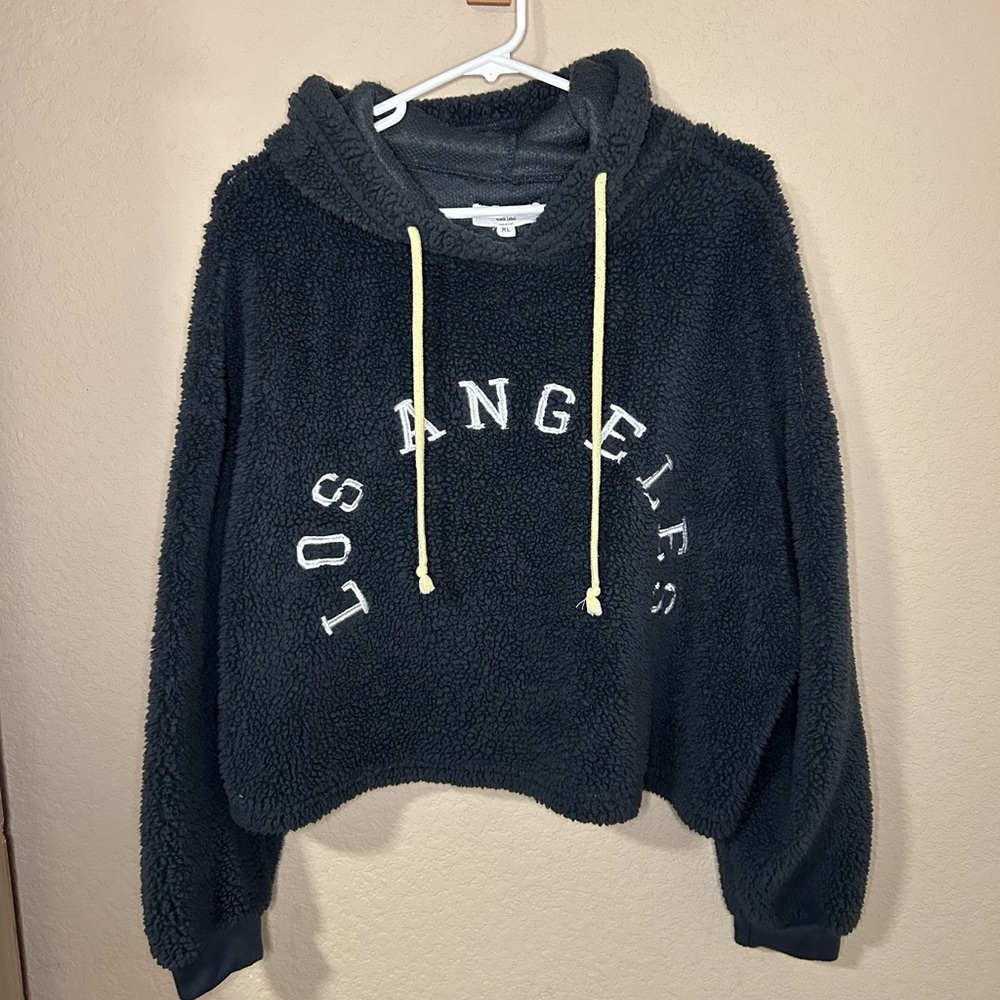 Grayson Threads Sherpa Gray Hoodie